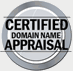 Certified Domain Appraisal Seal