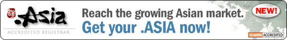 .Asia - Reach the growing Asian market. Get your .ASIA now!