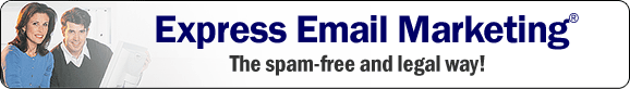 Create email campaigns with Express Email Marketing email marketing software.